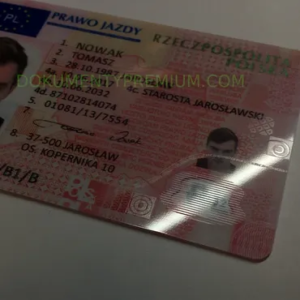 dokumenty kolekcjonerskie - prawo jazdy 2013 od dokumenty-premium.com